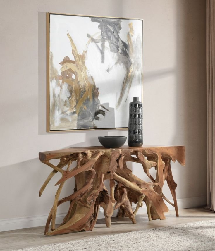 Cypress Root Console Table - Natural